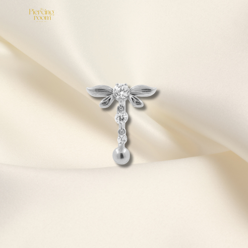 La Libelle Dangle navel barbell