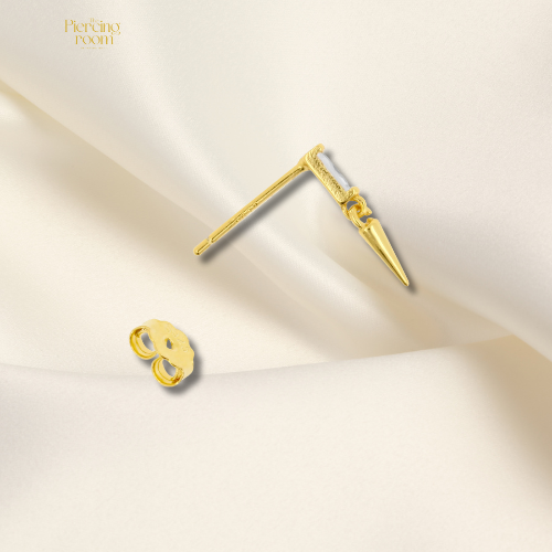 Zirconia Spike Dangle